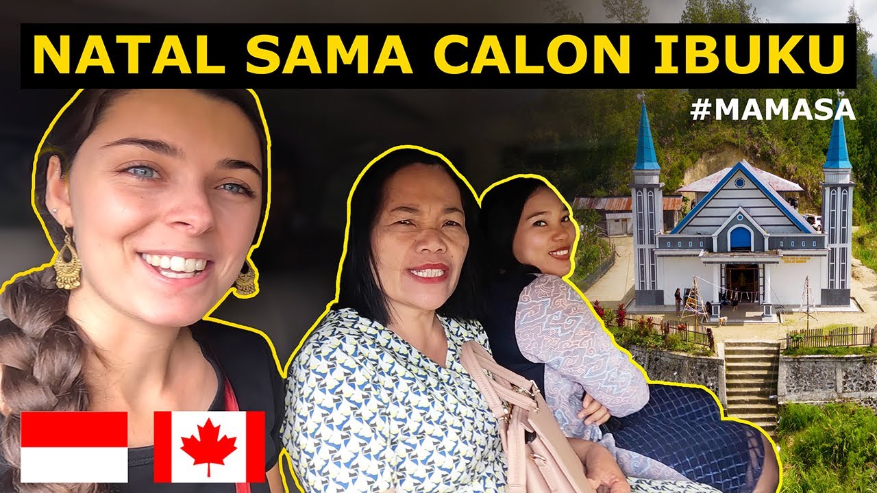 Bawa BULE KANADA merayakan NATAL di SULAWESI | Mamasa 🇮🇩