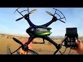 Cheerson CX35 Large Altitude Hold FPV Drone Flight Test Review