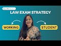 DU LLB, NLSAT, MH CET Law Entrance Strategy for Working Aspirants & Students | Law Exam 2025