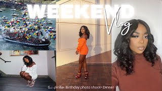 Weekend Vlog: Gasparilla | Bday Photoshoot | Dinner #vlog