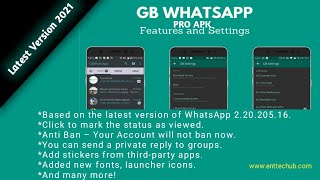 GbWhatsapp Pro Apk Latest version 2021 Antiban Features and Download Links screenshot 5