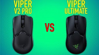 Razer Viper V2 Pro vs Razer Viper Ultimate | Full Specs Compare Mouse