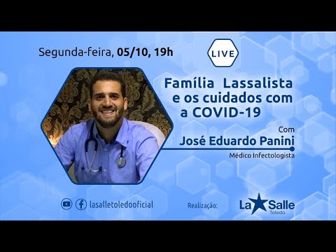 LIVE: FAMÍLIA LASSALISTA E OS CUIDADOS COM A COVID-19