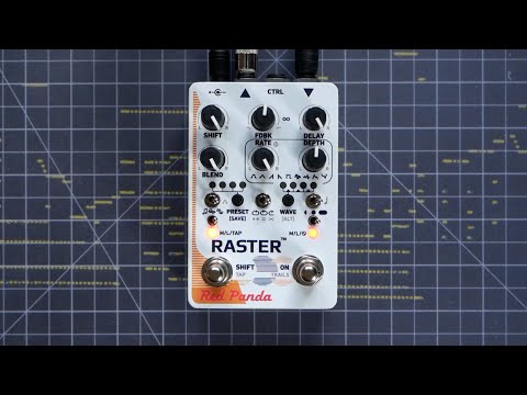 Red Panda Raster 2 Delay with Pitch + Frequency Shifting