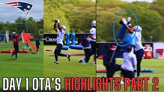 The New England Patriots Looked INSANE In OTAs... | Patriots News | (Drake Maye OTA's Highlights)