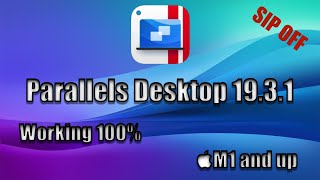 Parallels Desktop 19.3.1  РАБОТАЕТ!!! (100% Working M-Series / intel)  2024