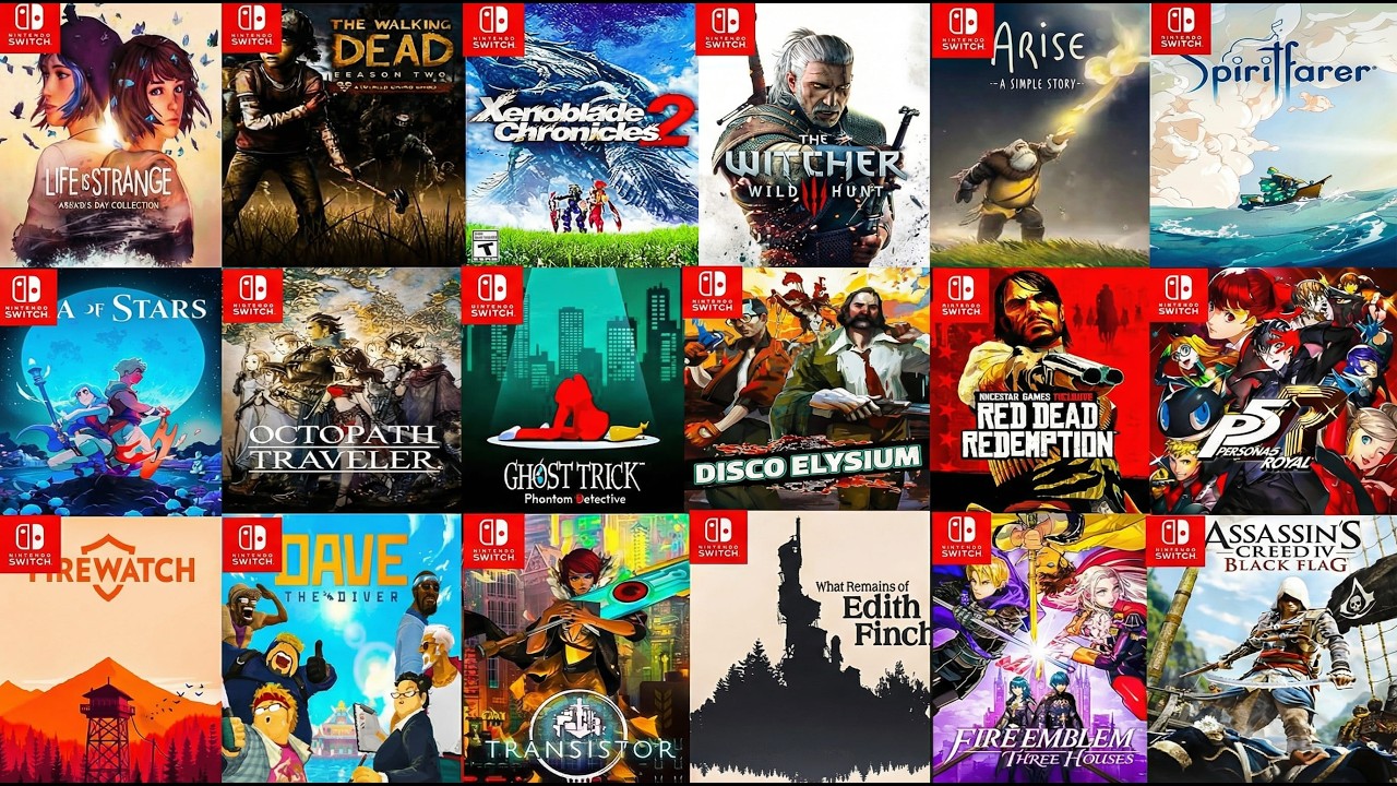 Top 20 Best STORY Games on NINTENDO SWITCH (Updated) - YouTube
