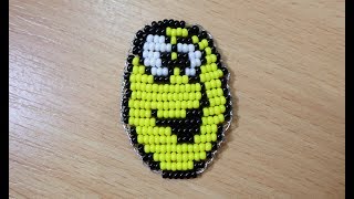 Смайлик из Бисера Методом Параллельного Плетения Мастер Класс! Смайлик из Бисера Методом Параллельного Плетения Мастер Класс!