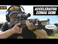 Excel arms accelerator 22mag semi  gun review live fire
