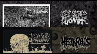 Radiation Vomit / Heinous - split 7&quot;/CS FULL ALBUM (2017 - Grindcore / Goregrind)