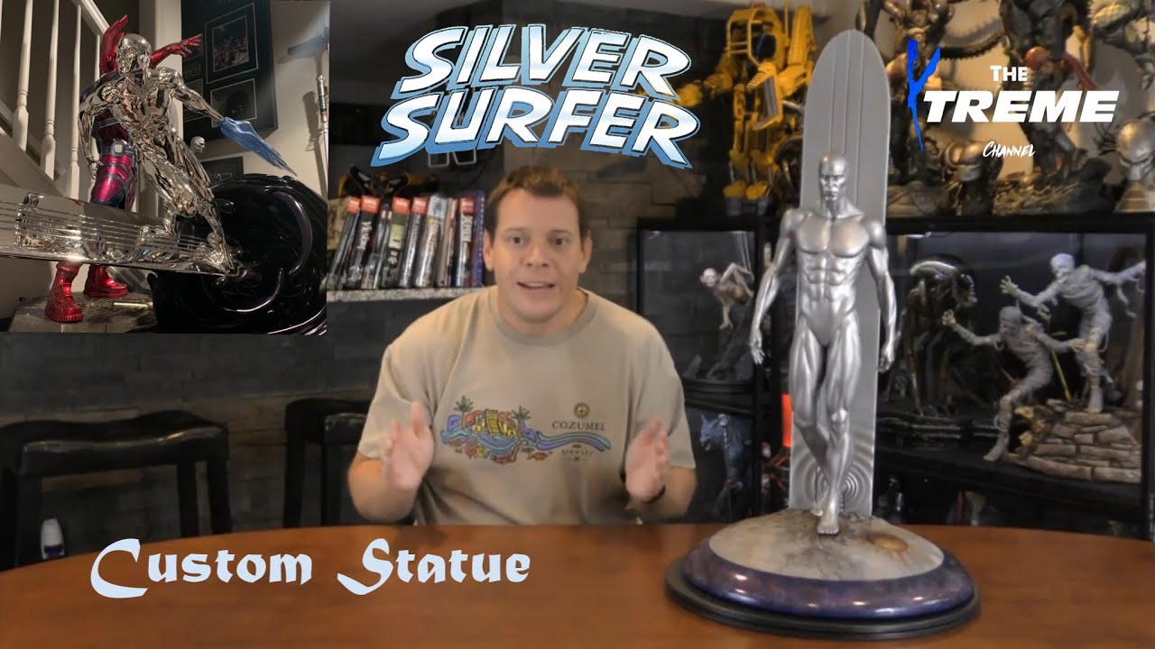 Is this Custom Silver Surfer Statue another grail? Review Here. YouTube