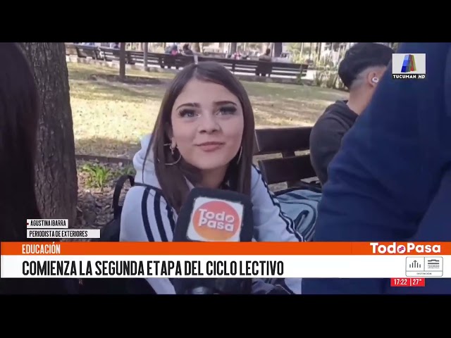 Comienza la segunda etapa del ciclo lectivo, los alumnos tucumanos vuelven a clases