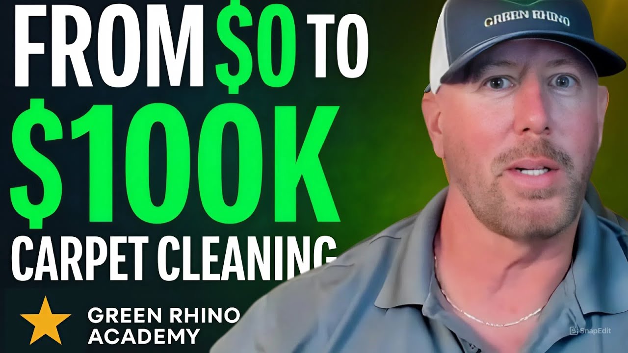 How to start a carpet cleaning business training - YouTube