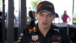 Max Verstappen | Pre-Race Interview | 2022 French Grand Prix
