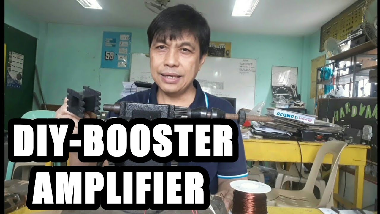 PART-4 DIY-BOOSTER AMPLIFIER  (70W OUTPUT TRANSFORMER REWIND)