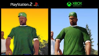 Какая версия GTA San Andreas — лучшая? Сравнение Xbox Series X / PS2 / Xbox Original / PC/ Android