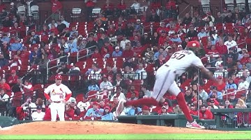 Miguel Castro Slow Motion Pitching Mechanics (3rd Base Side View)