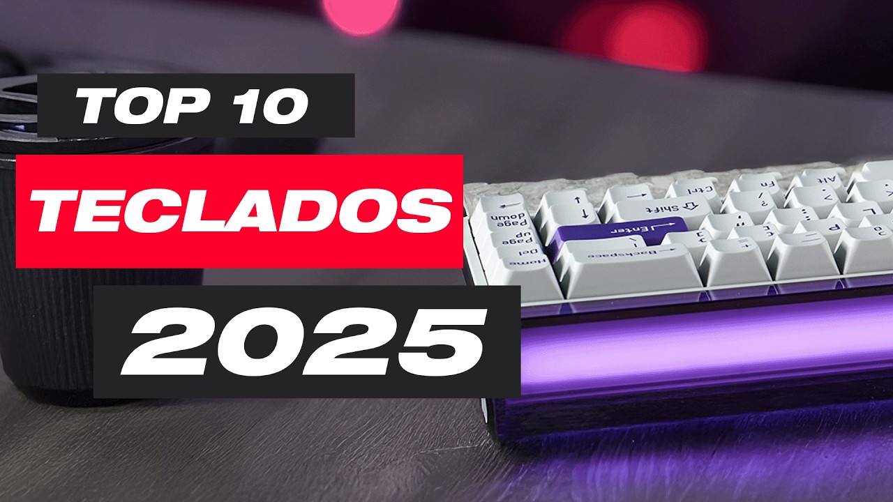 TOP 10 melhores TECLADOS gamer custo-benefício BOM E BARATO em 2025 (R ...