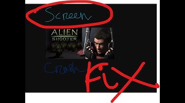Alien Shooter Level 1 Crash FIX and Manual CHEAT technique