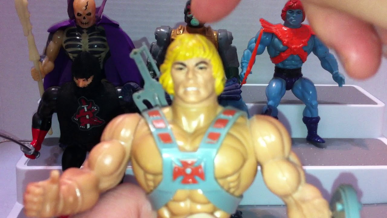 Vintage masters of the universe figure review (He-man and evil warriors)