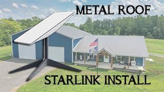 Starlink Install | Metal Roof