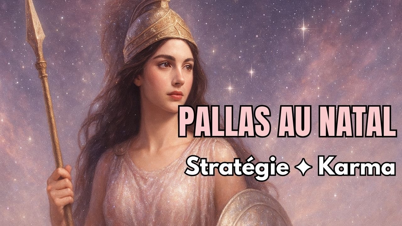 ✨⚔️ Pallas au Natal  Stratégie, Blessures et Mémoires Karmiques
