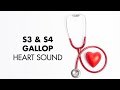 S3 and s4 gallop  heart sounds  medzcool