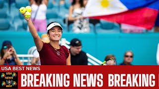 Alex Eala promises strong comeback after historic U S  Open stint