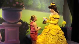 Belle in Walt Disney World Magic Kingdom