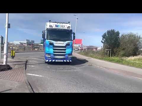 WS Transportation 6x908 PN23 DZO with air horns 6th April 2023 WS Transportation 6x908 PN23 DZO with air horns 6th April 2023