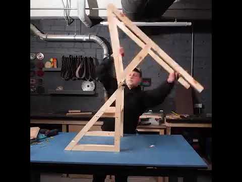 كيفية صنع كرسي ودرج جميل كرسي درج صنع