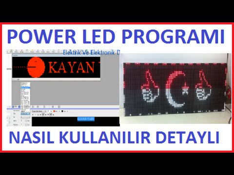 Power LED Programı Nedir Nasıl Kullanılır? -Türkçe Detaylı Anlatım