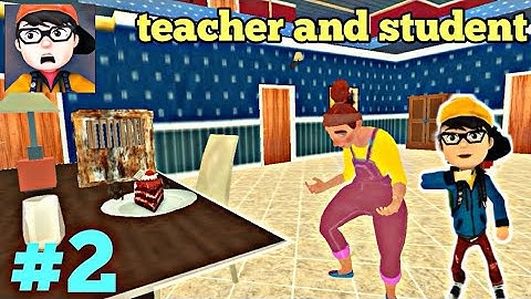 Scary Evil Horror Teacher: Scary Prankster 3D Game Gameplay Walkthrough Part 2 (iOS, Android)
