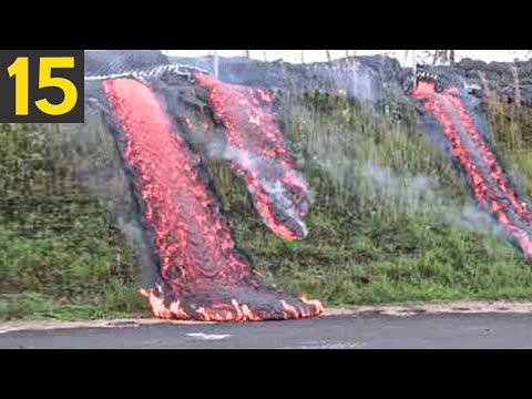 Video: Welk type lava stroomt het snelst?