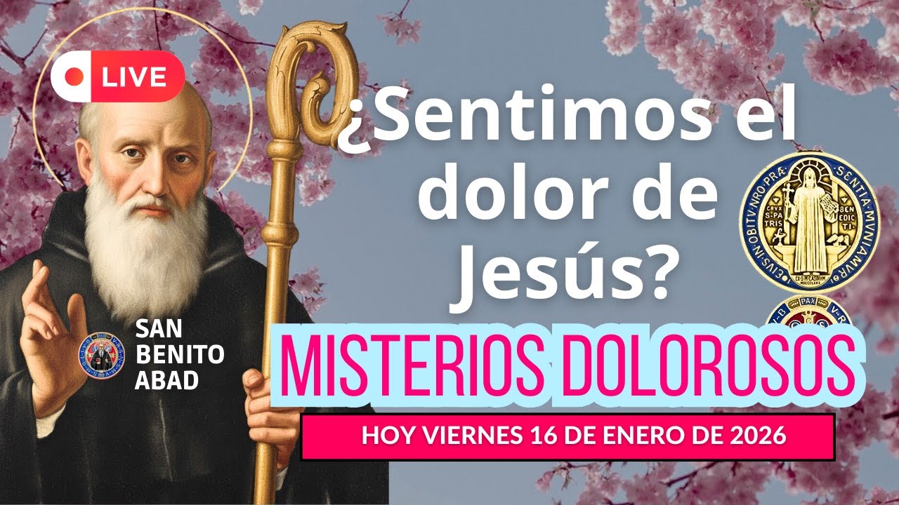 🔴En Vivo📿 Santo Rosario - ...Acompañemos a María a lado de su hijo📿💫 DOLOROSOS MISTERIOS