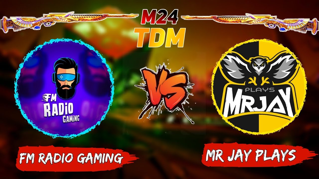 FM RADIO GAMING VS MR JAY PLAYS 1V1 TDM M24 PUBG MOBILE PUBG GG