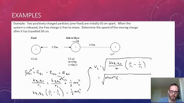 Motion of Charged Particles in an Electric Field