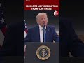 Trump Jokes With Reporters During Surprise Air Force One Tour