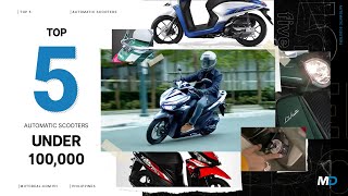 Top 5 Automatic Scooters Under P100,000 - Behind a Desk