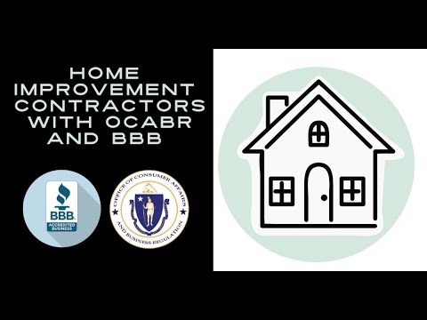 Home Improvement Contractors with BBB - YouTube