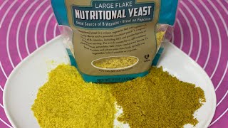 عمل الخميرة الغذائية الغنية بالمغذيات بالمنزل nutritional yeast