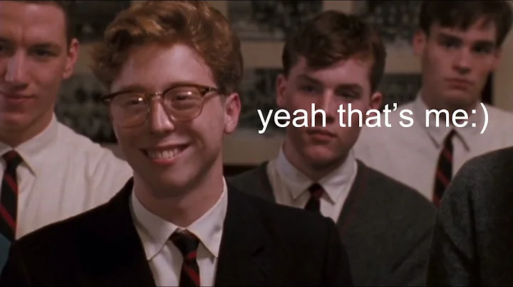 dead poets society but its just steven meeks