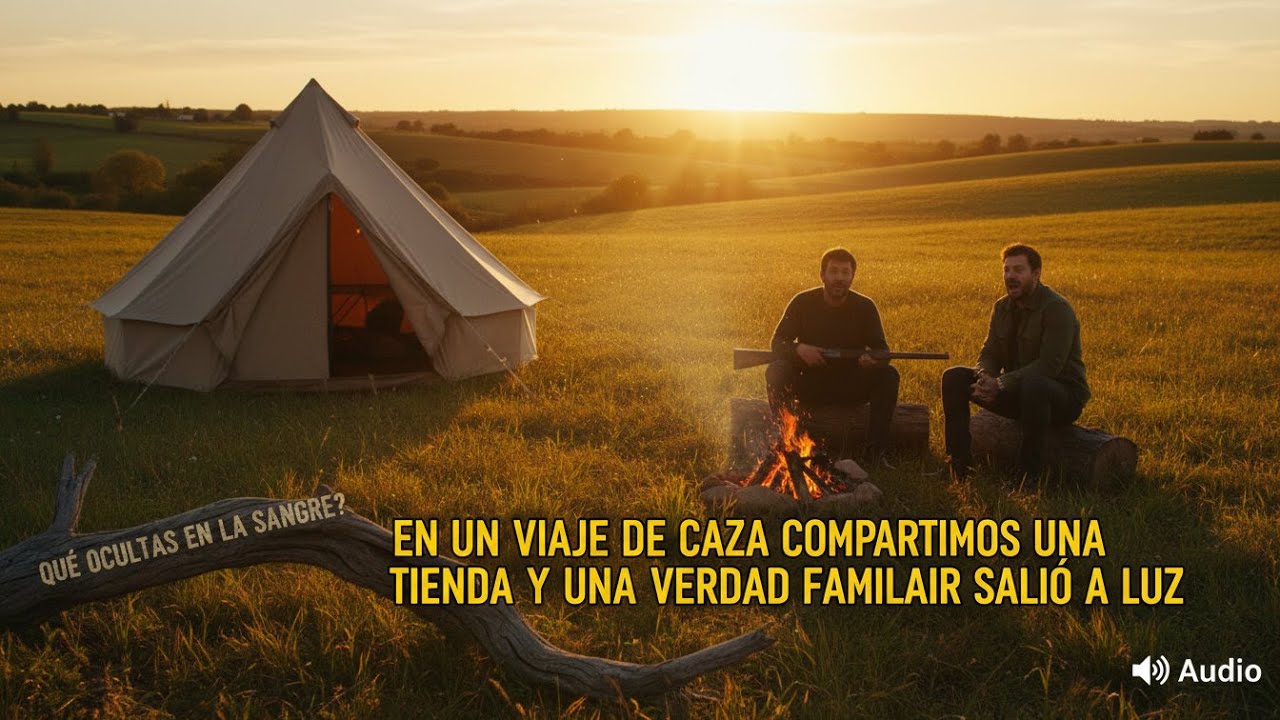 EN UN VIAJE DE CAZA COMPARTIMOS TIENDA Y UNA VERDAD FAMILIAR SALIÓ A LA LUZ