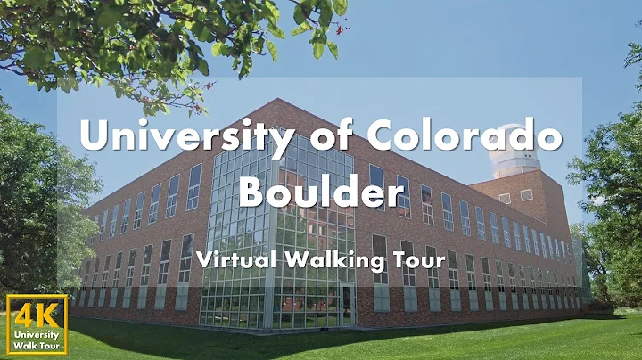University of Colorado Boulder (East Campus) - Virtual Walking Tour [4k 60fps]