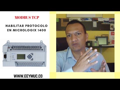 🏭 Modbus TCP en Micrologix 1400 | Habilitar Protocolo