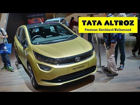 Tata Altroz First Look and Walkaround | Baleno & Elite i20 Rival Revealed