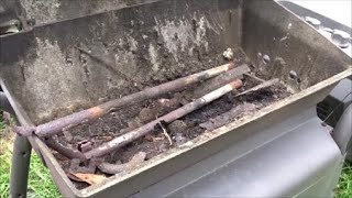 How To Upcycle An Old Gas Grill Into A Charcoal Grill
