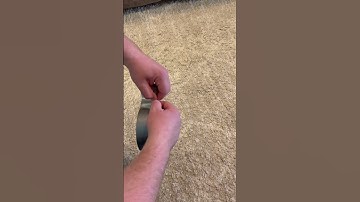 How to Tear a Piece of Duct Tape