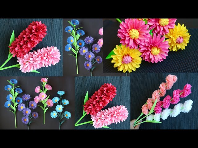 28 Fun and Easy-to-Make Paper Flower Projects You Can Make