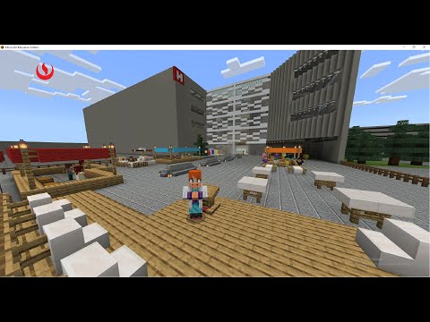 Minecraft education en la semana del diseño UPC 2022-02 - Evento Cadaver Exquisito